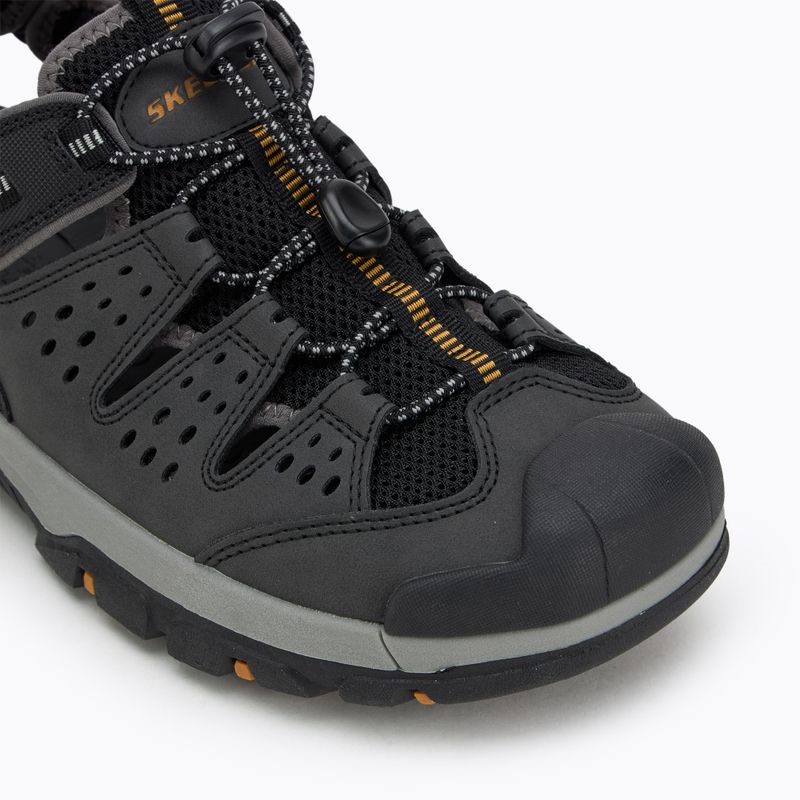 SKECHERS sandali da uomo Tresmen Menard nero 7