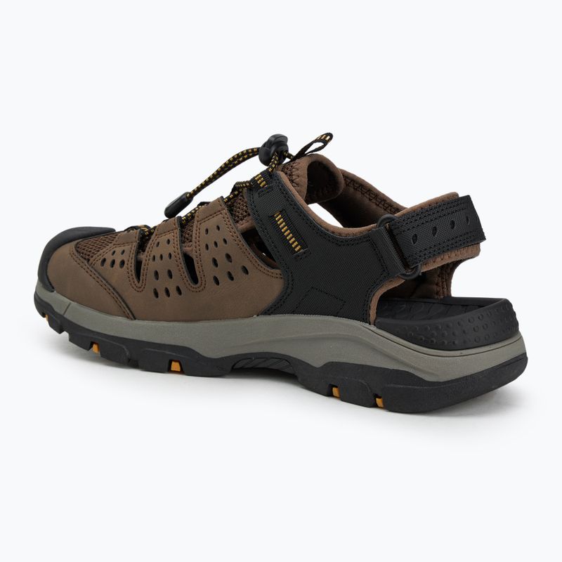 SKECHERS sandali da uomo Tresmen Menard marrone 3