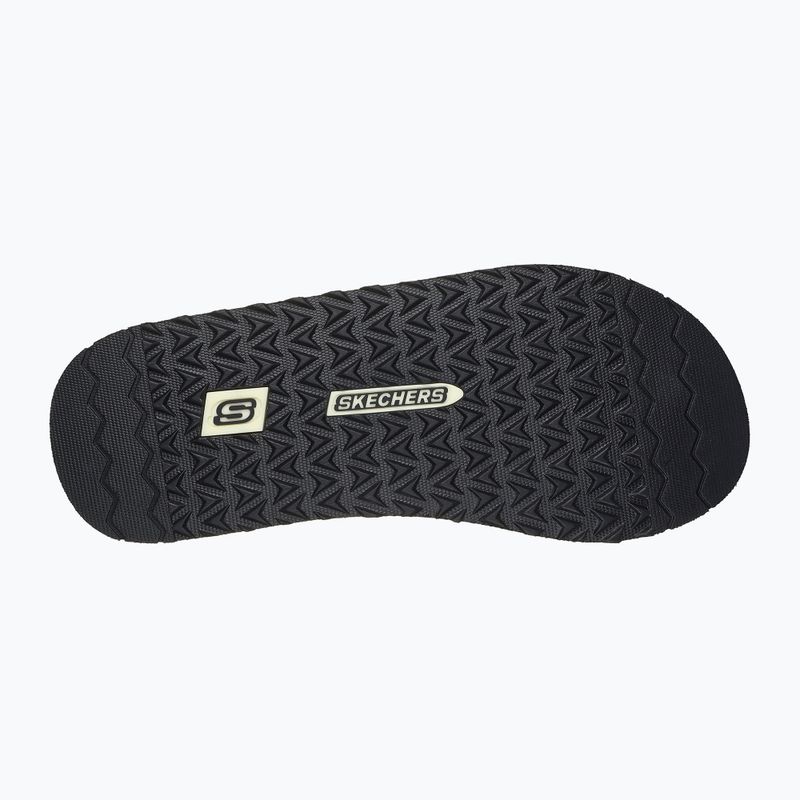 Skechers Tantric Fritz nero infradito da uomo 12