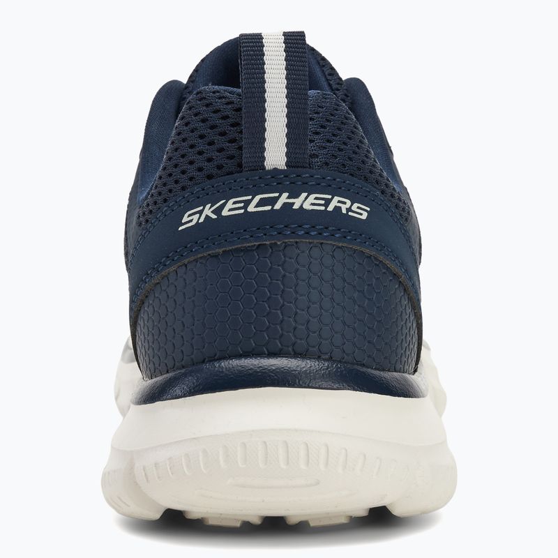 SKECHERS Track Broader scarpe da uomo bianche 6