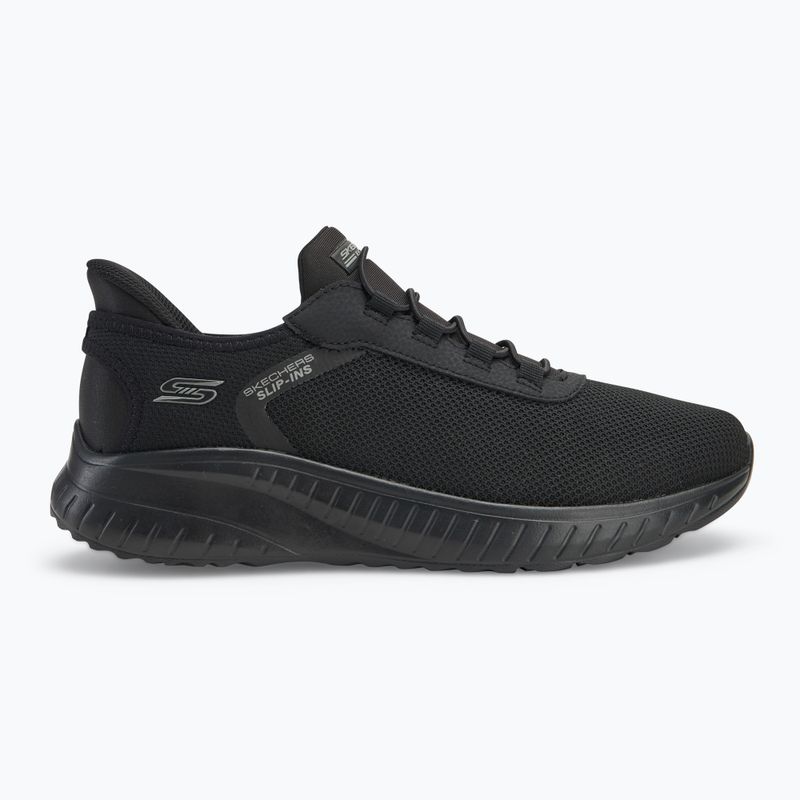 Scarpe da uomo SKECHERS Bobs Squad Chaos Tough Walk nero 2