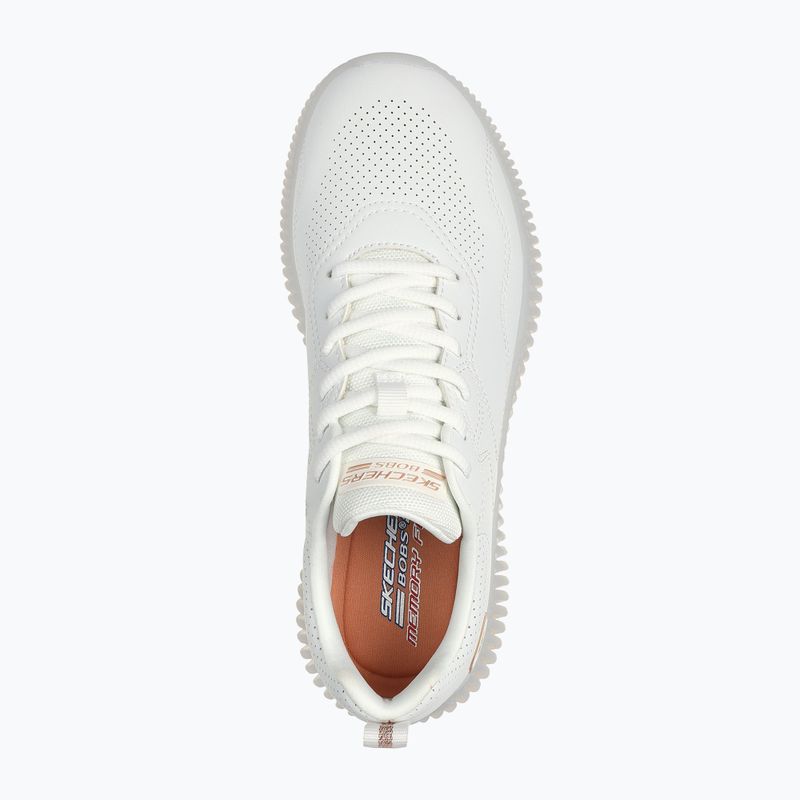 SKECHERS scarpe da donna Bobs Geo How Marvelous bianco sporco 5