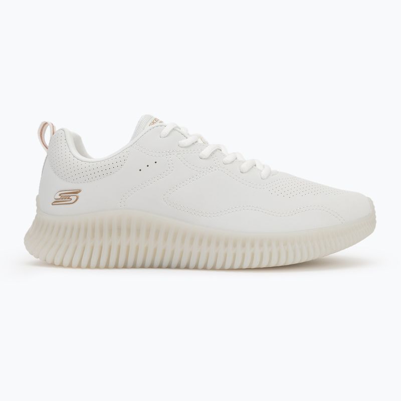 SKECHERS scarpe da donna Bobs Geo How Marvelous bianco sporco 2