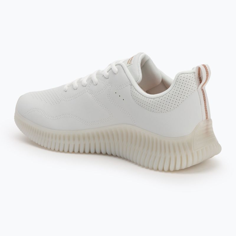 SKECHERS scarpe da donna Bobs Geo How Marvelous bianco sporco 3