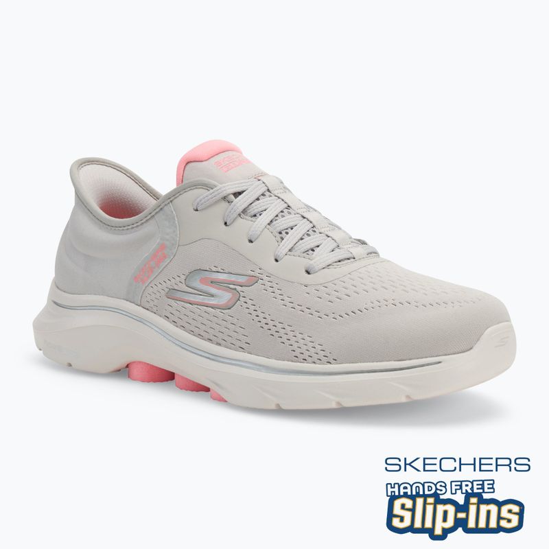 Scarpe SKECHERS Go Walk 7 Valin donna grigio/rosa