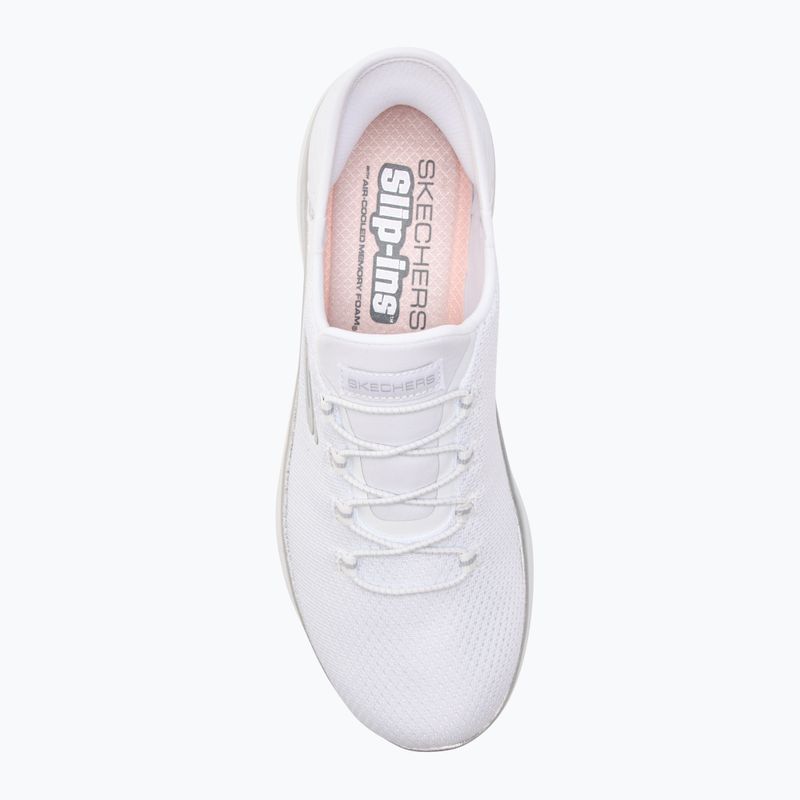 SKECHERS scarpe da donna Summits Diamond Dream bianco/argento 5
