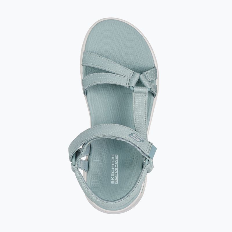 SKECHERS Donna Go Walk Flex Sandalo Salvia Sublime 5