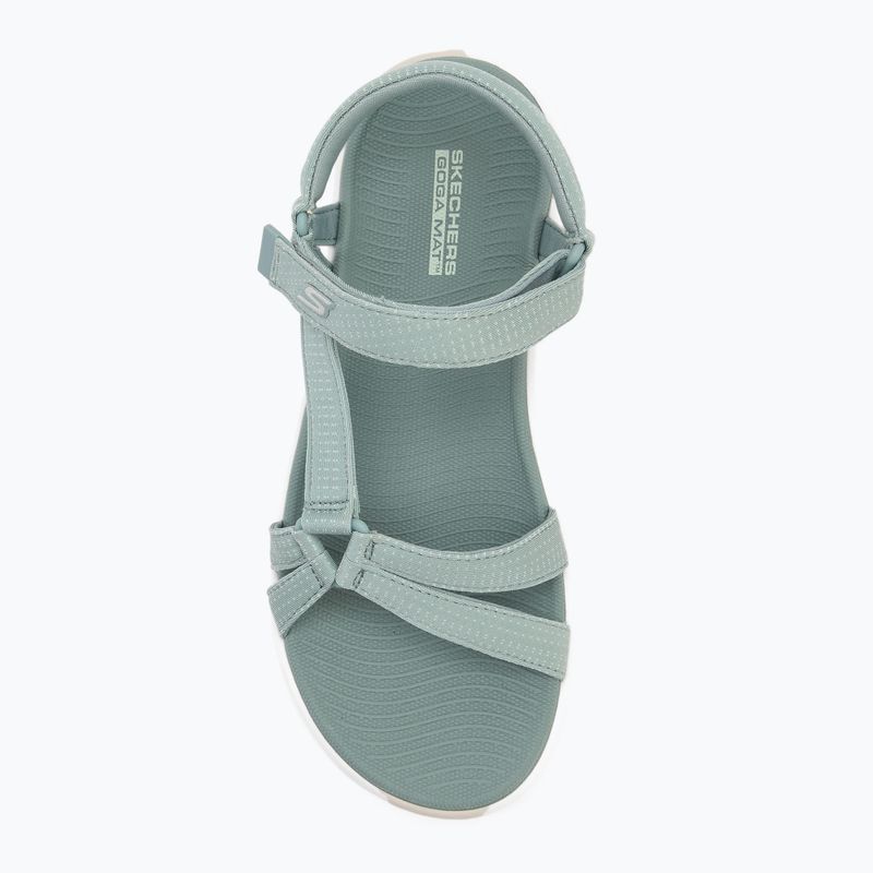 SKECHERS Donna Go Walk Flex Sandalo Salvia Sublime 5