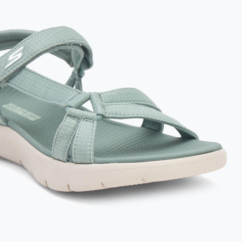 SKECHERS Donna Go Walk Flex Sandalo Salvia Sublime 7