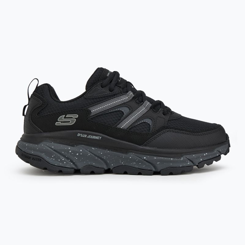 SKECHERS scarpe uomo D'Lux Journey nero/carbone 2