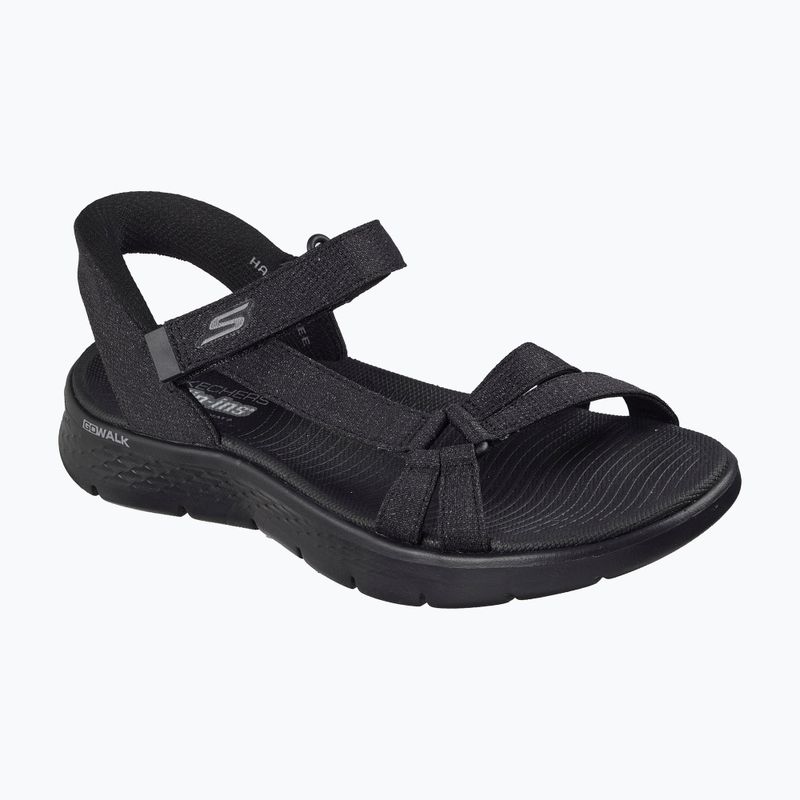 Sandali da donna SKECHERS Go Walk Flex Illuminate black 8