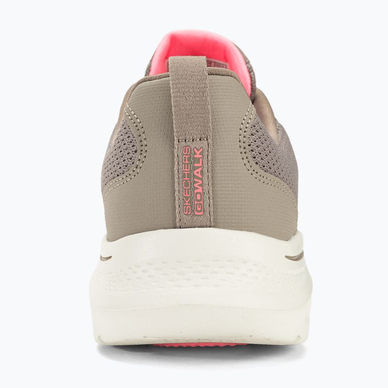 Scarpe SKECHERS Go Walk 7 Clear Path donna taupe/rosa 7