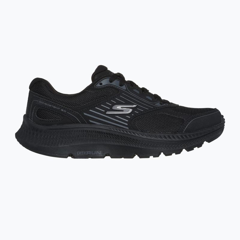 Scarpe da corsa da donna SKECHERS Go Run Consistent 2.0 Advantage nero 2