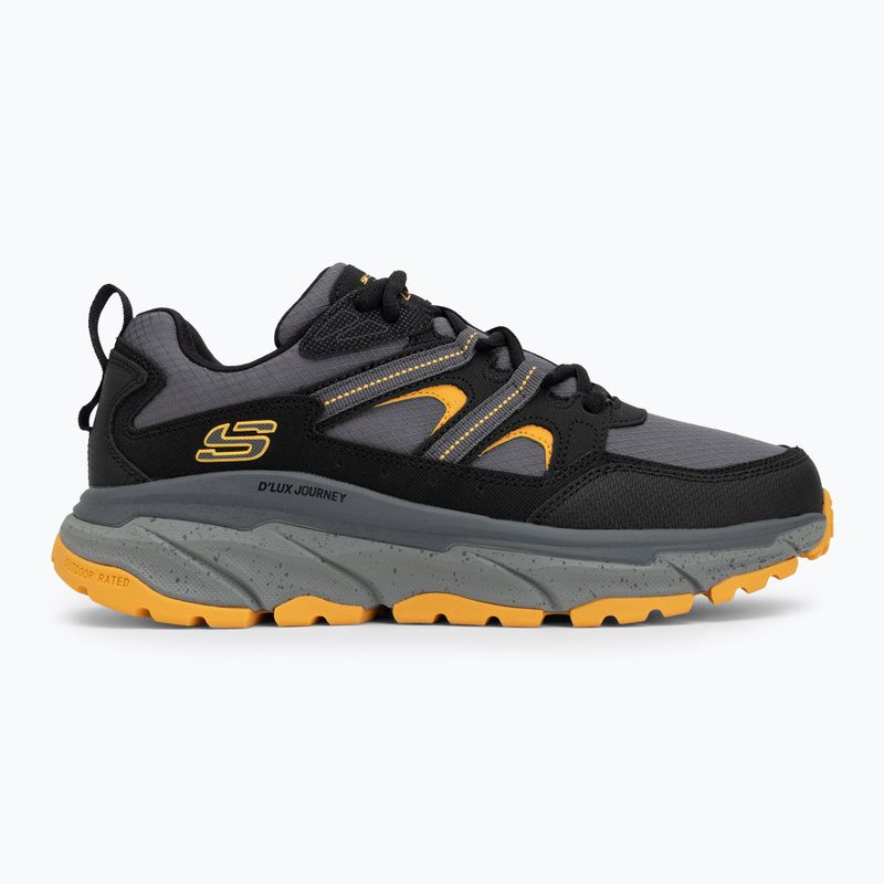 SKECHERS D'Lux Journey scarpe da uomo nero/giallo 2