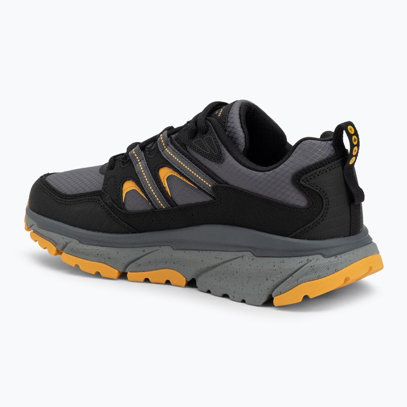 SKECHERS D'Lux Journey scarpe da uomo nero/giallo 3