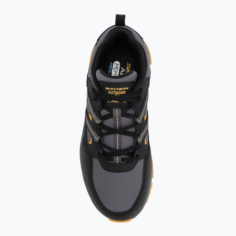 SKECHERS D'Lux Journey scarpe da uomo nero/giallo 5