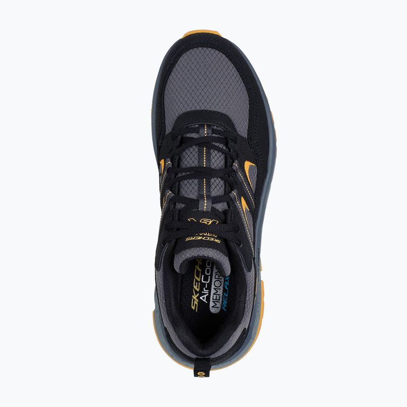 SKECHERS D'Lux Journey scarpe da uomo nero/giallo 12