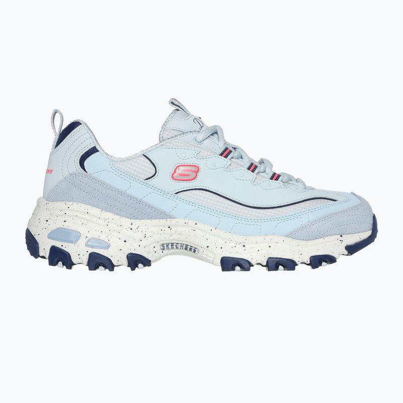 SKECHERS scarpe da donna D'Lites Bold Views blu chiaro/multi 2