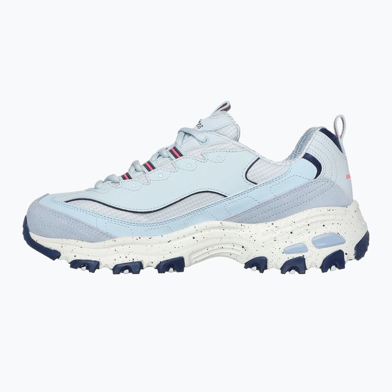 SKECHERS scarpe da donna D'Lites Bold Views blu chiaro/multi 3