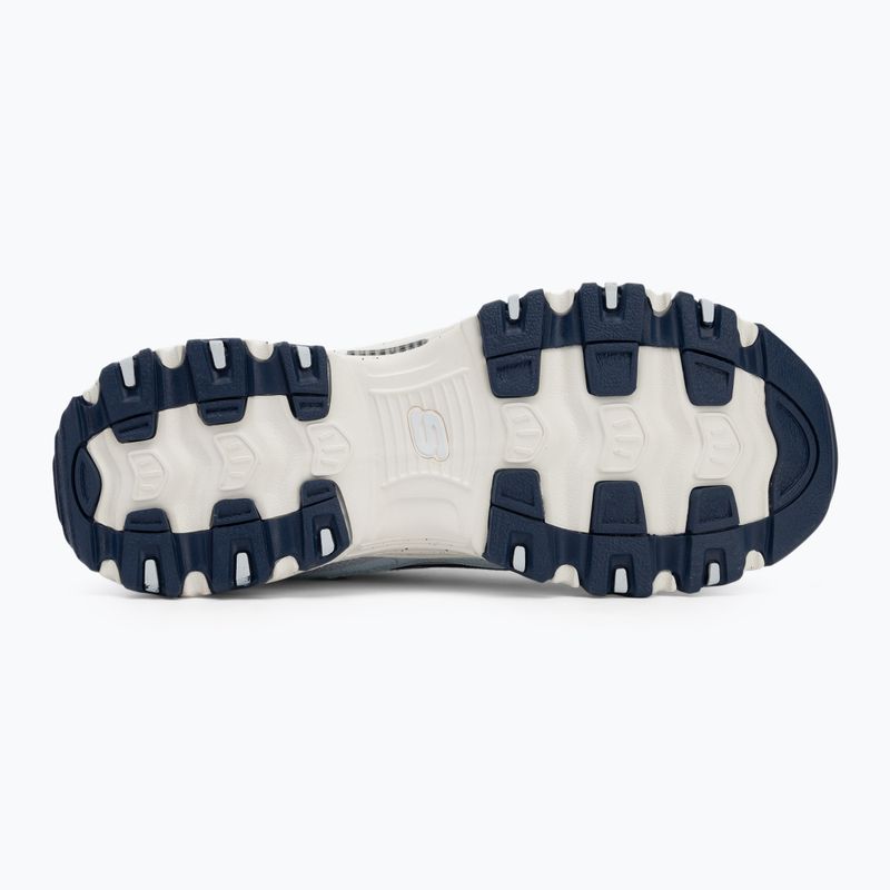 SKECHERS scarpe da donna D'Lites Bold Views blu chiaro/multi 4