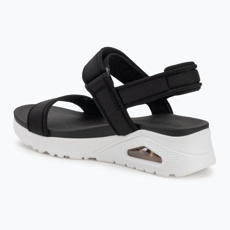 SKECHERS sandali donna Uno Summer Stand 2 nero/bianco 3