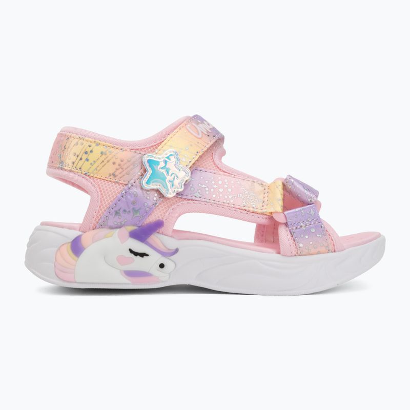 Sandali per bambini SKECHERS Unicorn Dreams Majestic Bliss pink 2