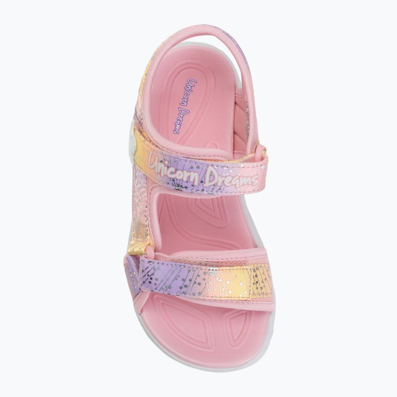 Sandali per bambini SKECHERS Unicorn Dreams Majestic Bliss pink 5