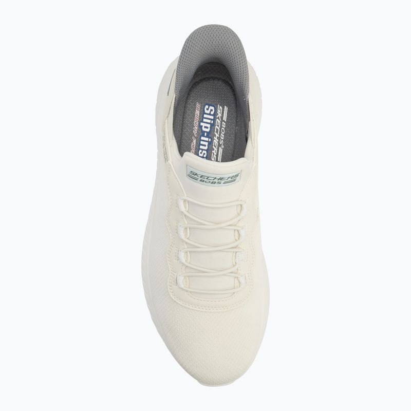 Scarpe da uomo SKECHERS Slip-in Bobs Squad Chaos Daily Hype bianco sporco 5