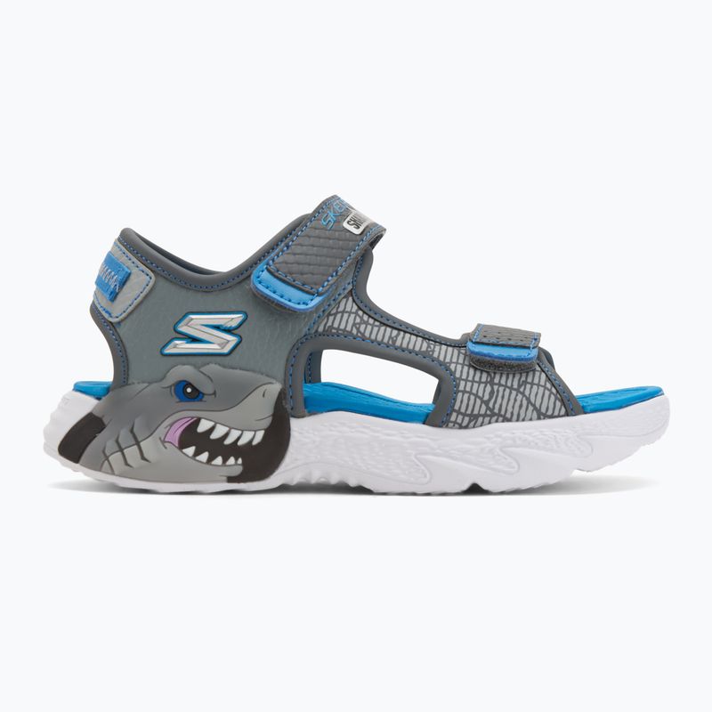 SKECHERS S-Lights Creature Splash - sandali per bambini blu/carbonio 2