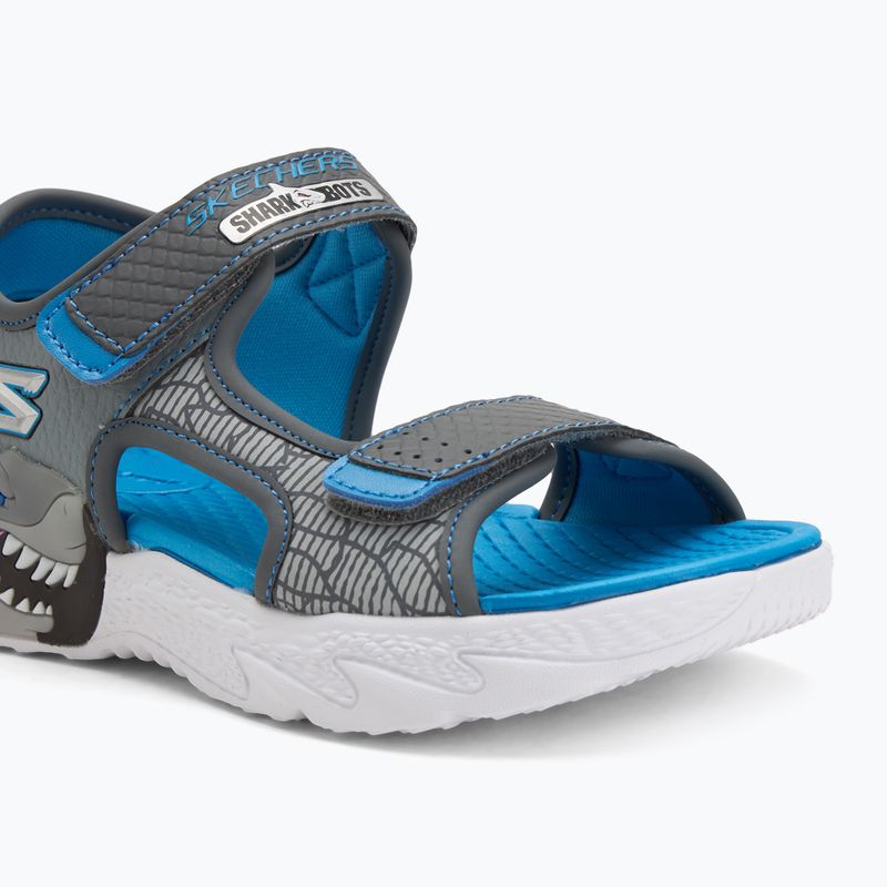 SKECHERS S-Lights Creature Splash - sandali per bambini blu/carbonio 7