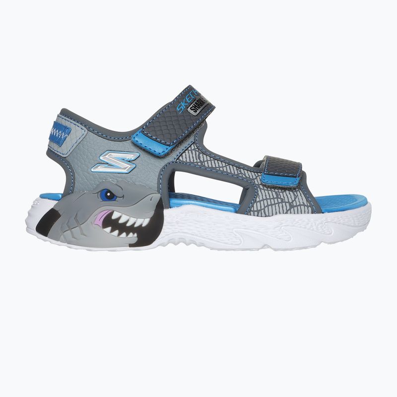 SKECHERS S-Lights Creature Splash - sandali per bambini blu/carbonio