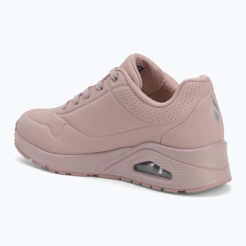 SKECHERS Uno Stand On Air, scarpe da donna color malva chiaro 3