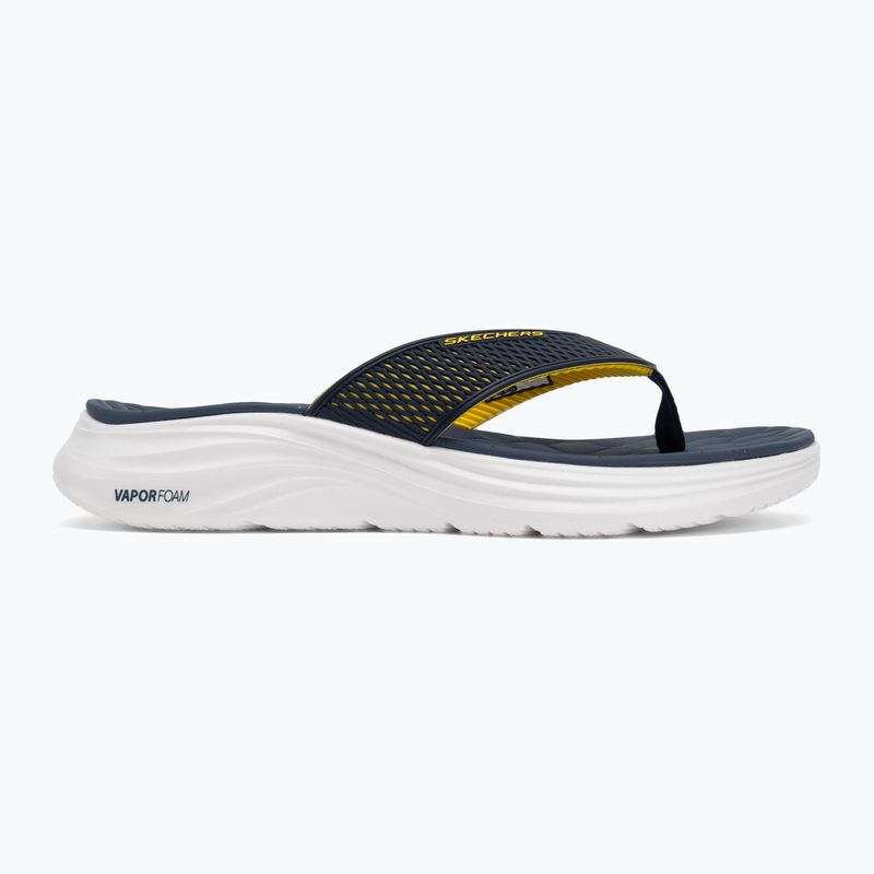 Infradito da uomo SKECHERS Vapor Foam Sandal Sayto blu 2