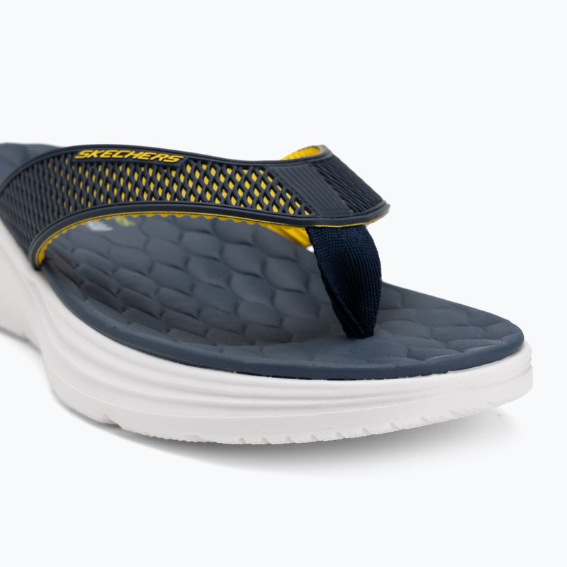 Infradito da uomo SKECHERS Vapor Foam Sandal Sayto blu 7