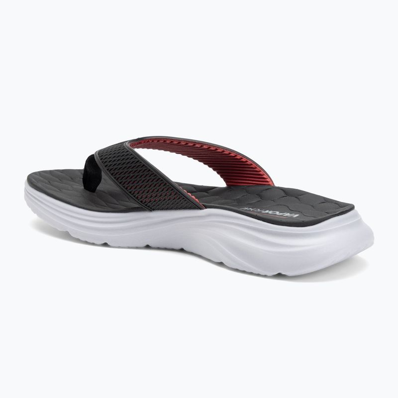 SKECHERS Vapor Foam Sandal Sayto nero infradito da uomo 3