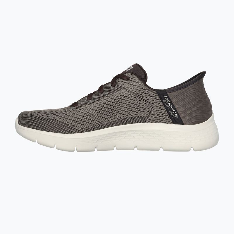 SKECHERS Uomo Slip-ins Go Walk Flex New World scarpe marroni 10