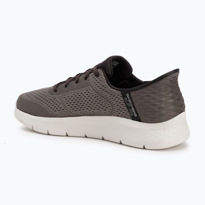 SKECHERS Uomo Slip-ins Go Walk Flex New World scarpe marroni 3