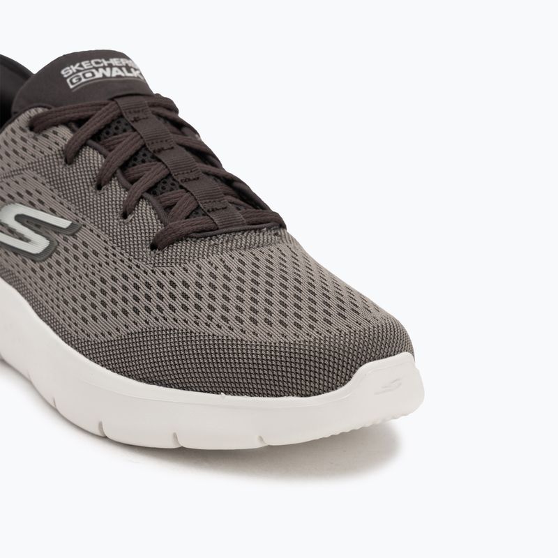 SKECHERS Uomo Slip-ins Go Walk Flex New World scarpe marroni 7