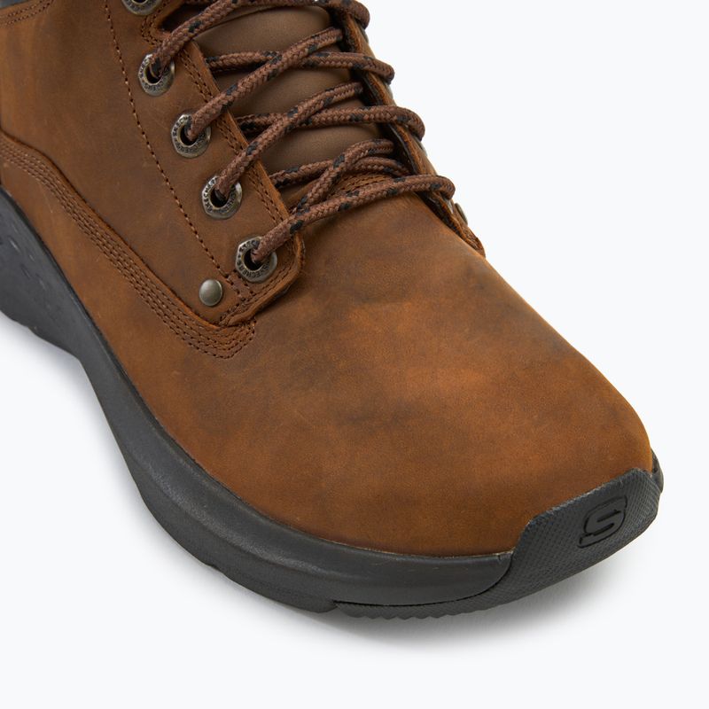 SKECHERS scarpe da uomo Parson Ederic marrone scuro 7