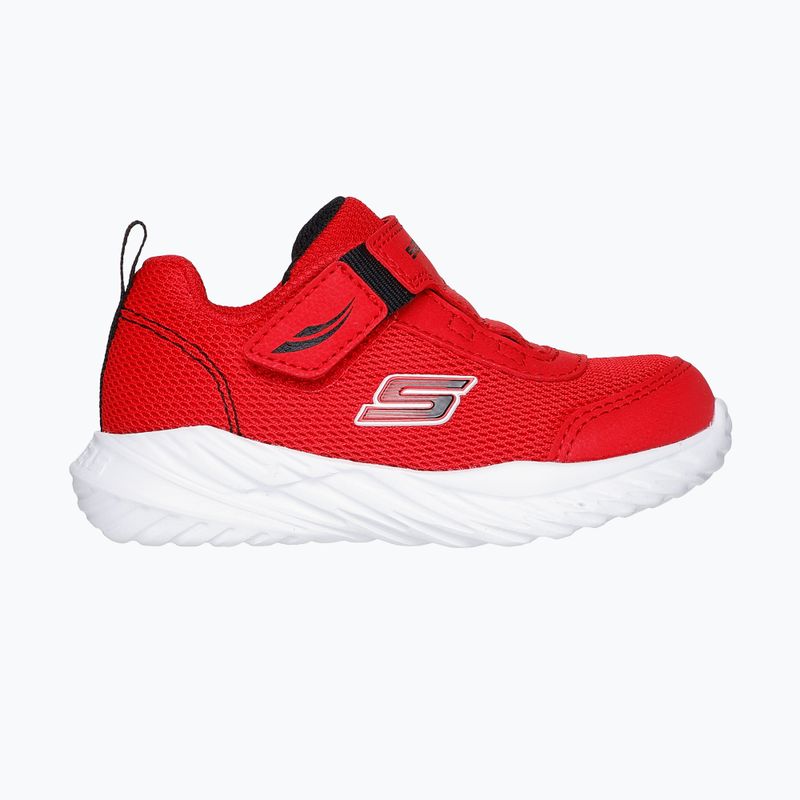 Scarpe da bambino Skechers Nitro Sprint rosso/nero 8