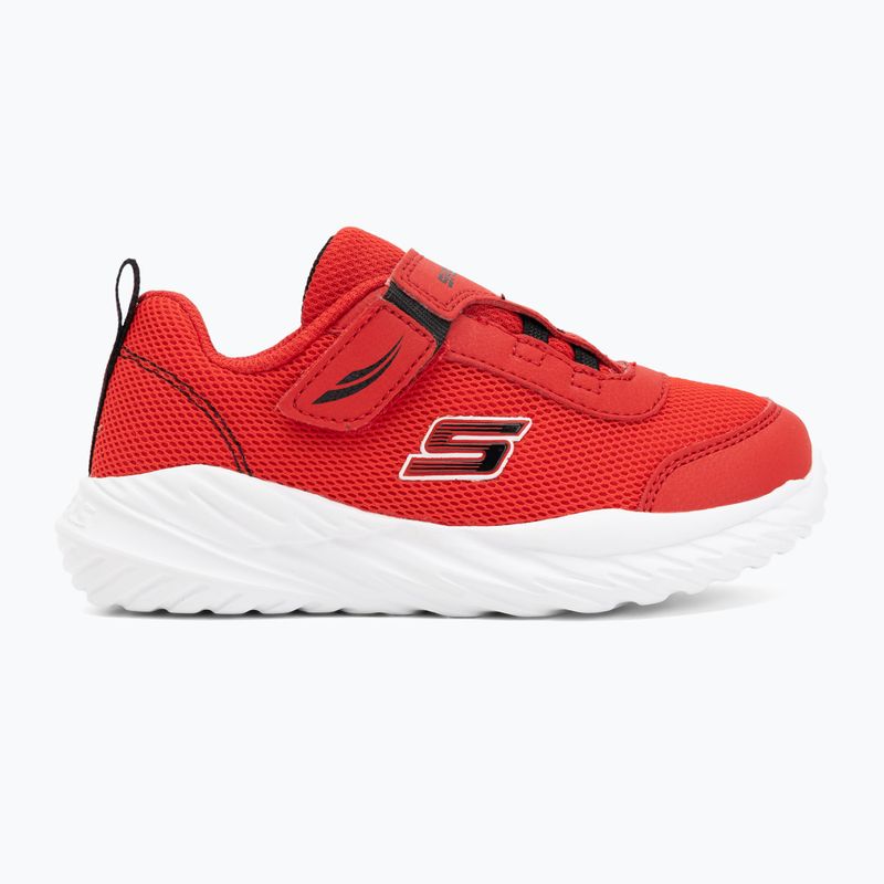 Scarpe da bambino Skechers Nitro Sprint rosso/nero 2