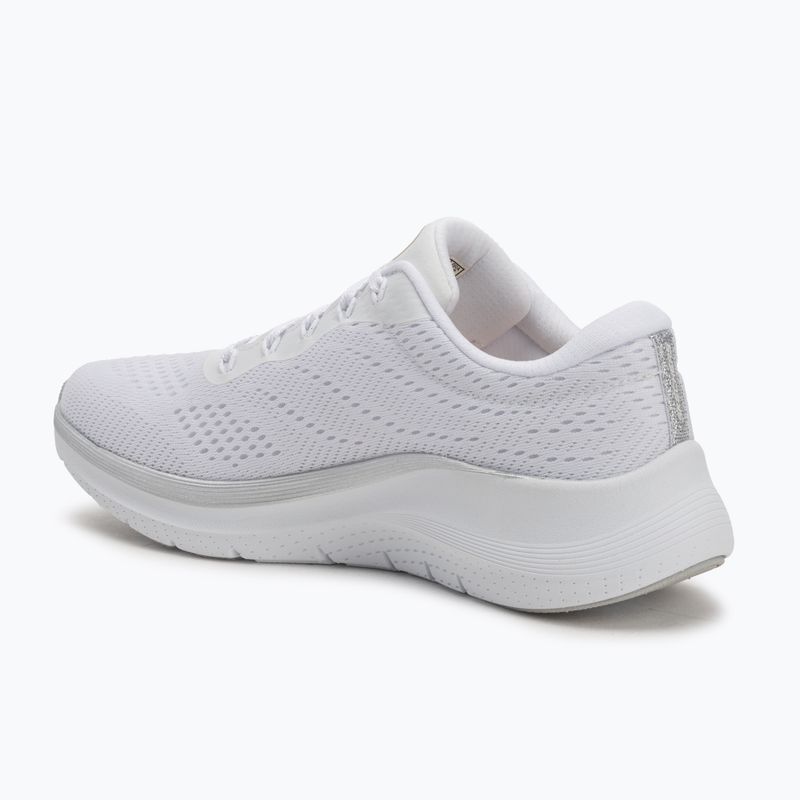 SKECHERS scarpe da donna Arch Fit 2.0 Glow The Distance bianco/argento 3
