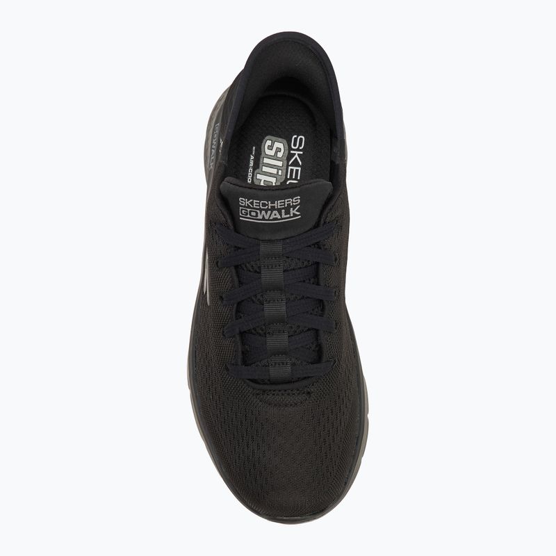 SKECHERS Uomo Slip-ins Go Walk Flex New World scarpe nere 5