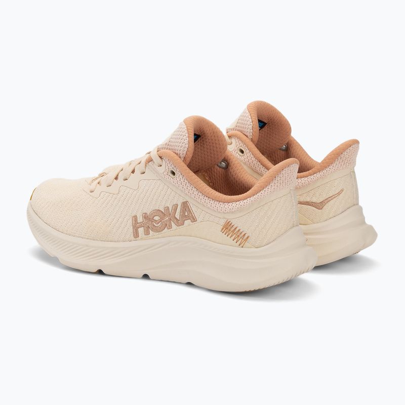 Scarpe da corsa da donna HOKA Solimar vanilla/sandstone 4