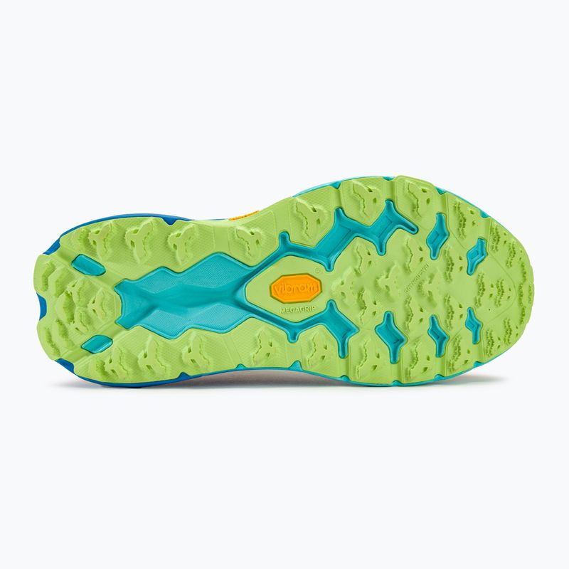 Scarpe da corsa da uomo HOKA Speedgoat 5 solar flare/blu diva 4