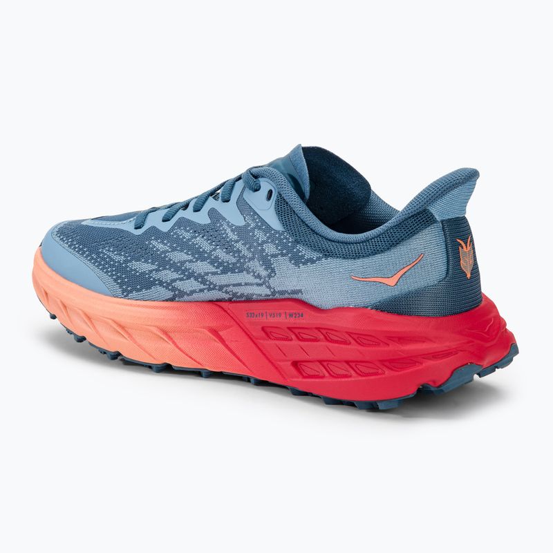 Scarpe da corsa da donna HOKA Speedgoat 5, vera alzavola/papaya 3