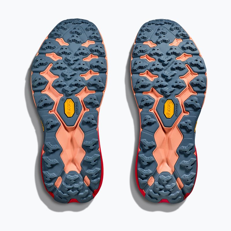 Scarpe da corsa da donna HOKA Speedgoat 5, vera alzavola/papaya 13