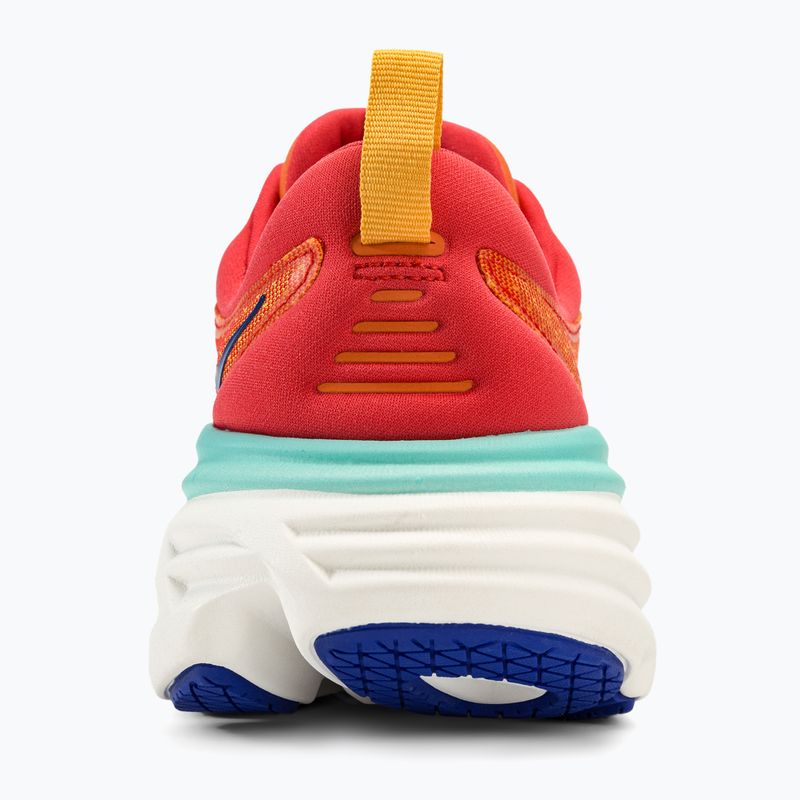 Scarpe da corsa HOKA Bondi 8 cerise/cloudless da uomo 6
