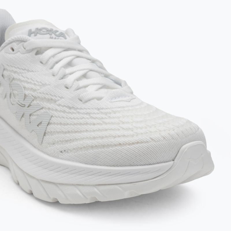 Scarpe da corsa da donna HOKA Mach 5 bianco/bianco 7