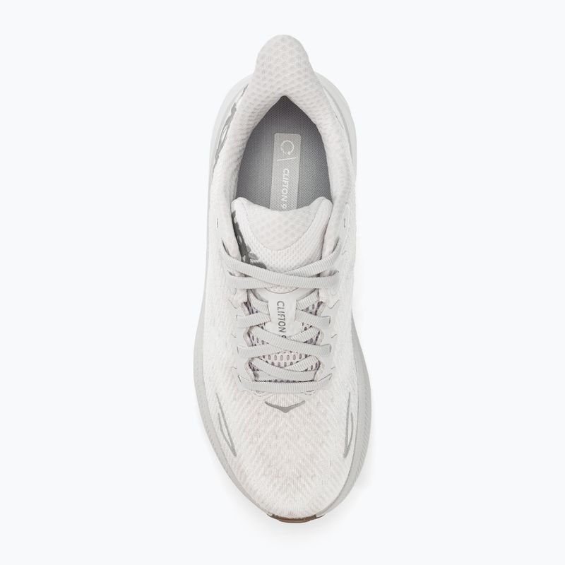 Scarpe da corsa da donna HOKA Clifton 9 nimbus cloud/bianco 5